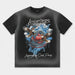 T-SHIRT STRASS STAMPA AQUILA