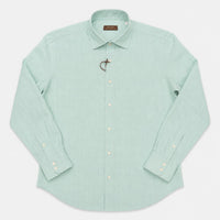 CAMICIA LINO COLLO FRANCESE