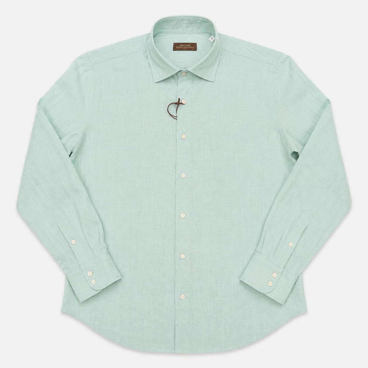 CAMICIA LINO COLLO FRANCESE
