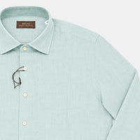 CAMICIA LINO COLLO FRANCESE