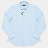 CAMICIA LINO COLLO FRANCESE