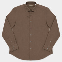 CAMICIA LINO COLLO FRANCESE