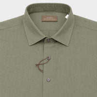CAMICIA LINO COLLO FRANCESE