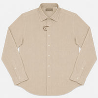 CAMICIA LINO COLLO FRANCESE
