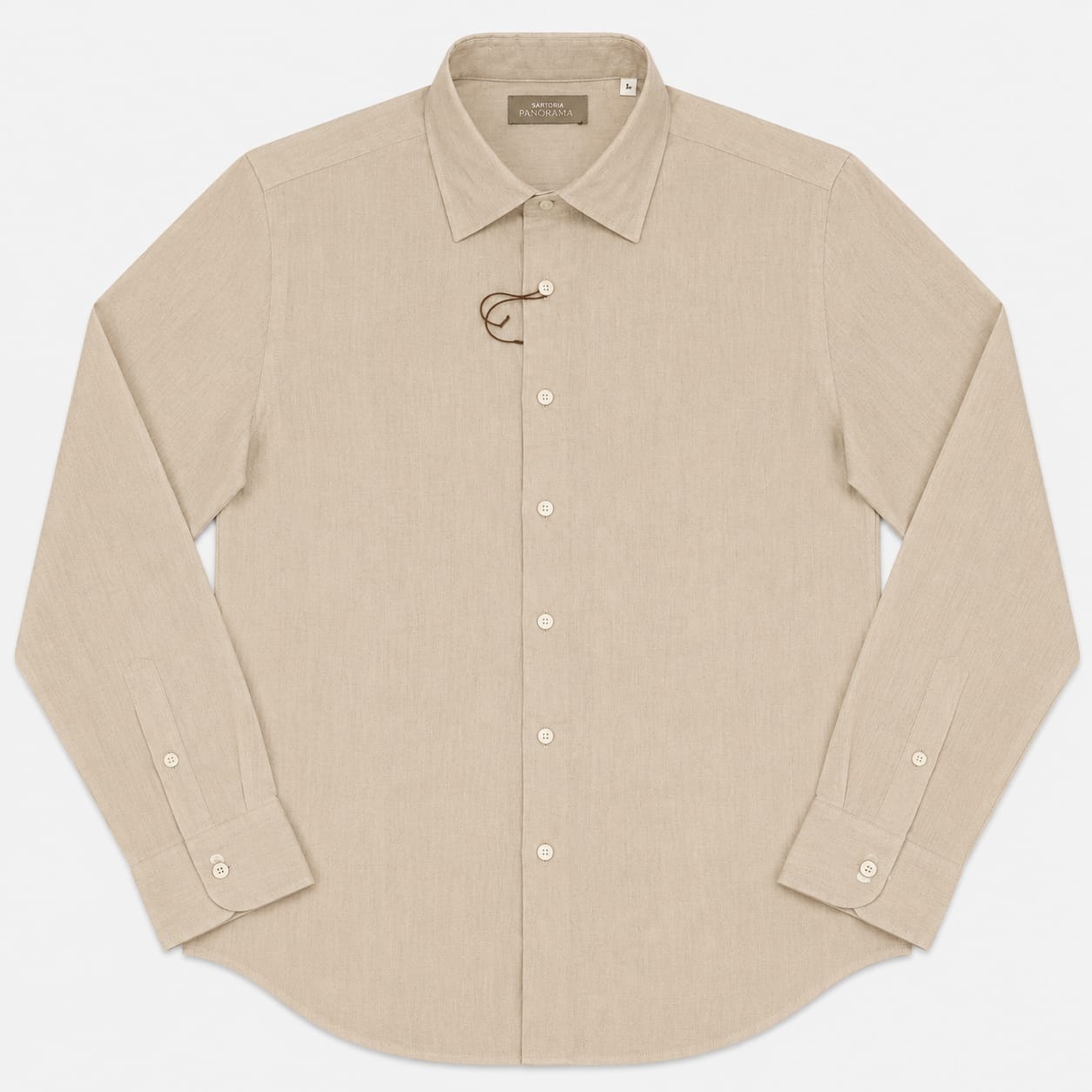 CAMICIA LINO COLLO FRANCESE