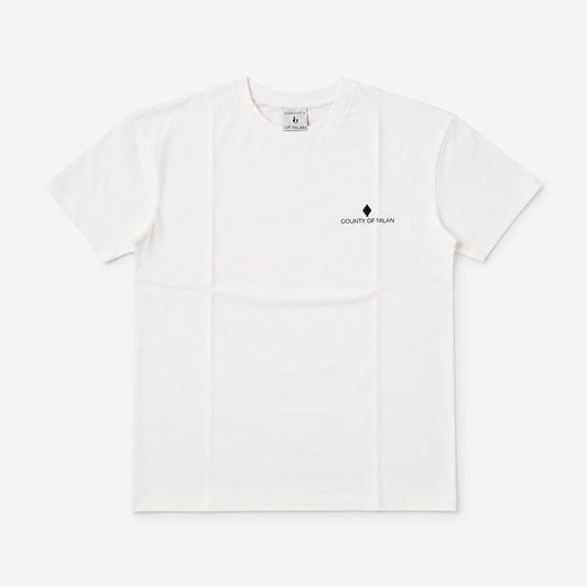 T-SHIRT LOGO LATERALE RICAMO