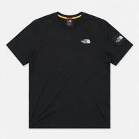 T-SHIRT STAMPA RETRO NERO/GIALLO