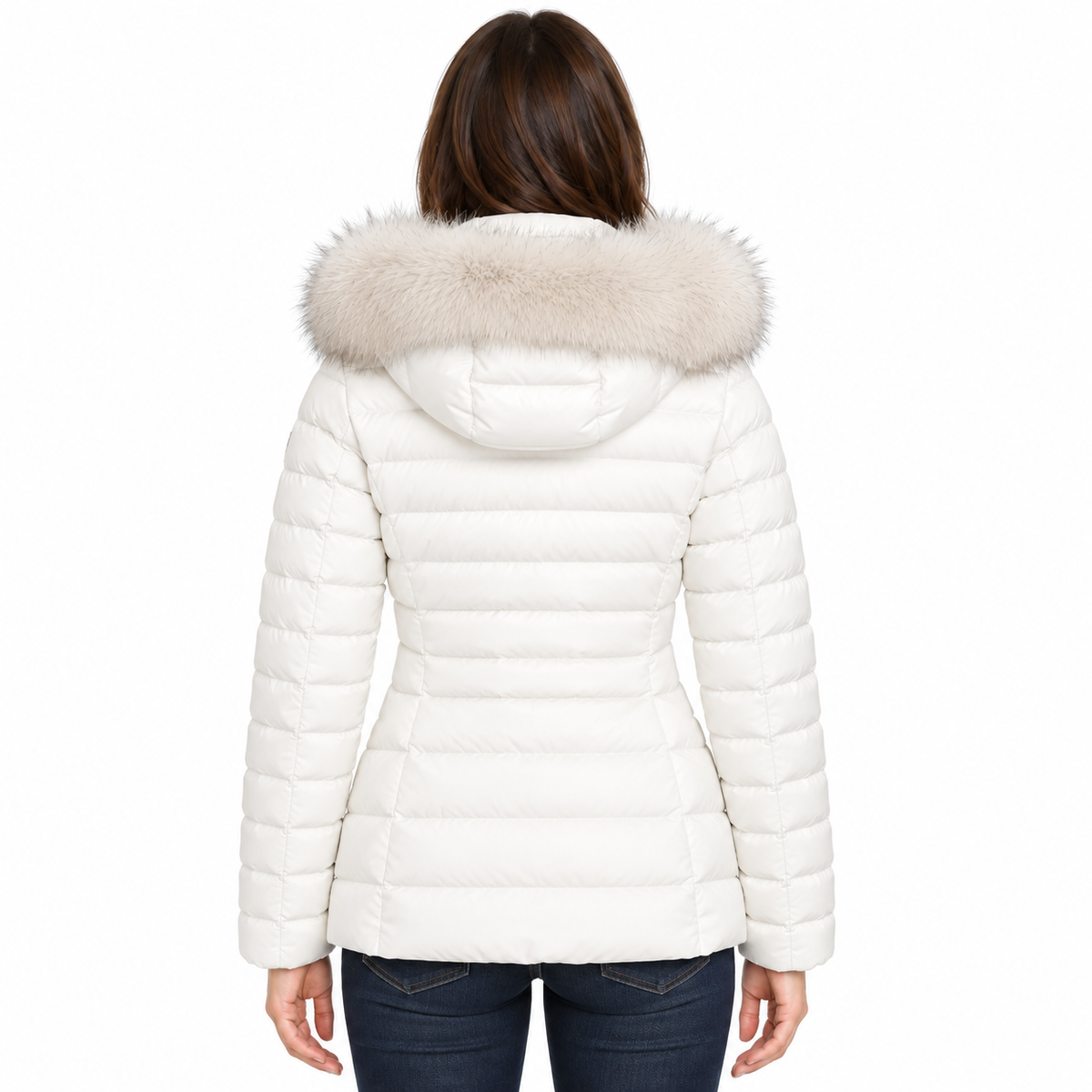 PED4057 BIANCO DONNA retro ricostruito