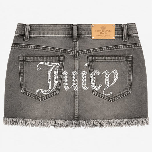 MINI GONNA DENIM DIAMANTE