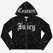 FELPA CROP VELVET DIAMOND GOTHIC