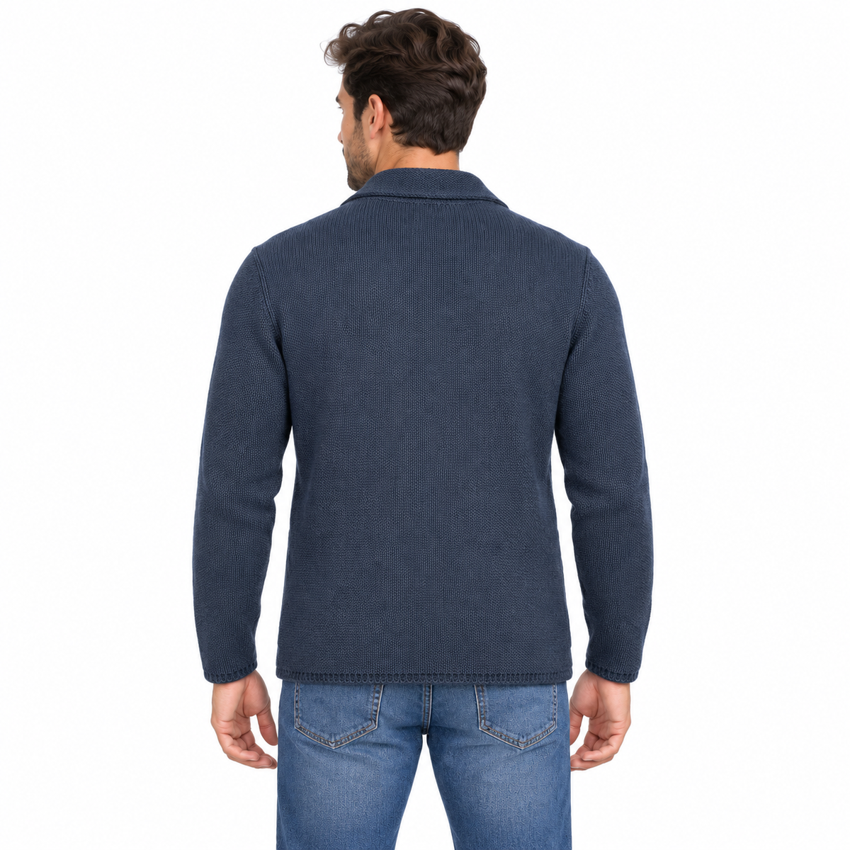 PJ2652 BLU UOMO retro