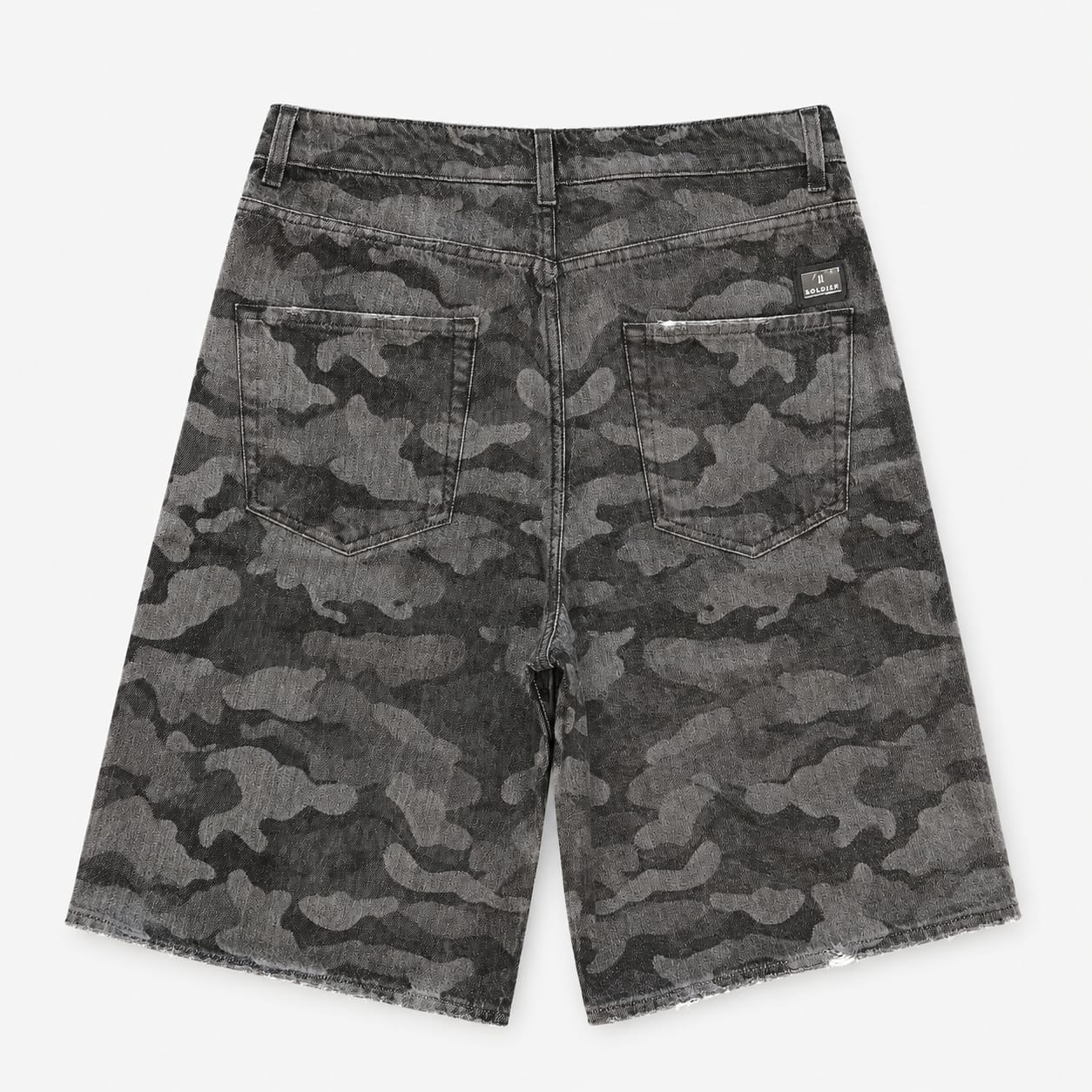 SHORTS DENIM CAMOUFLAGE