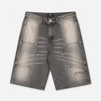 SHORTS DENIM TASCONI LISCIO