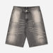 SHORTS DENIM TASCONI LISCIO