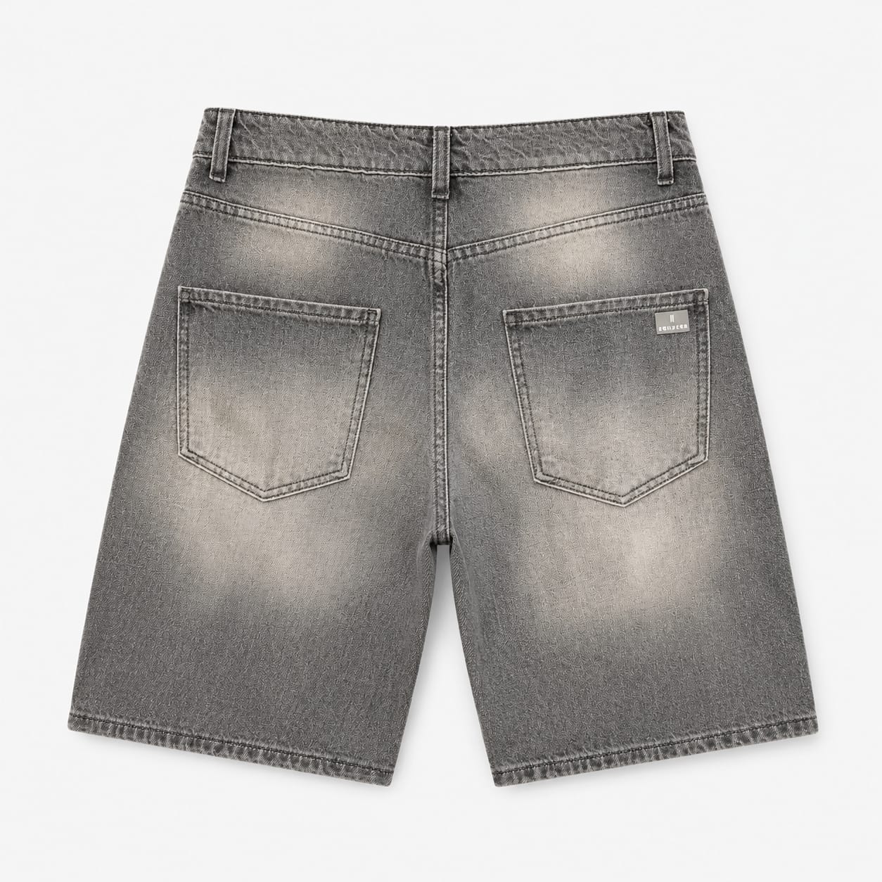 SHORTS DENIM TASCONI LISCIO