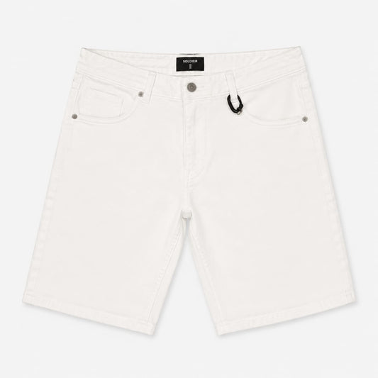 SHORTS DENIM BIANCO