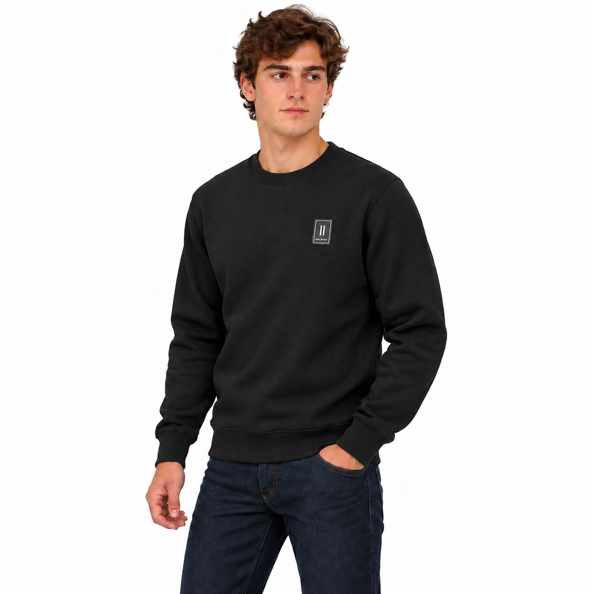 SOLB06 NERO JUNIOR laterale