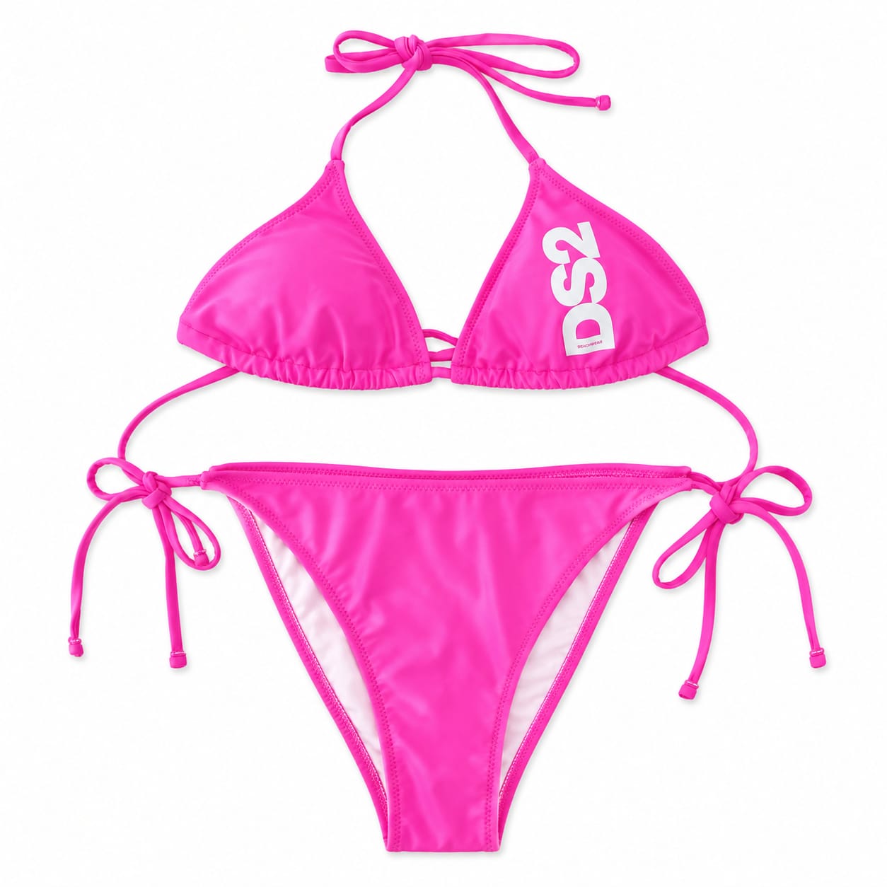 BIKINI MARE TRIANGOLO LACCETTI