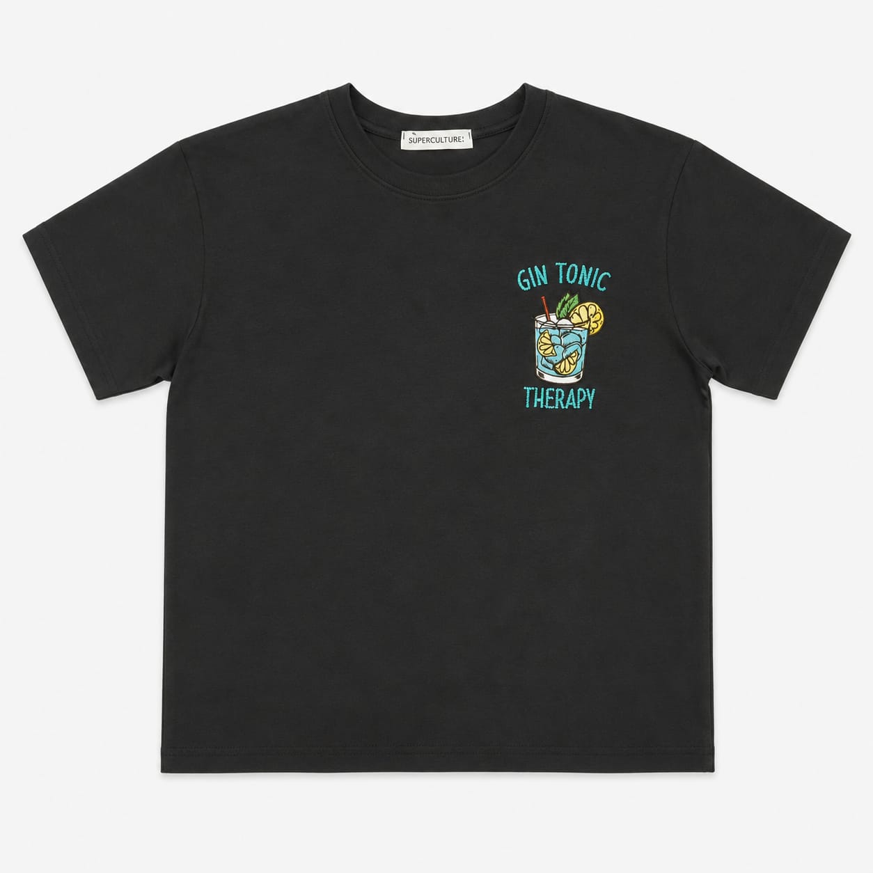 T-SHIRT STAMPA GIN TONIC