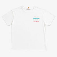 T-SHIRT RICAMO LATERALE