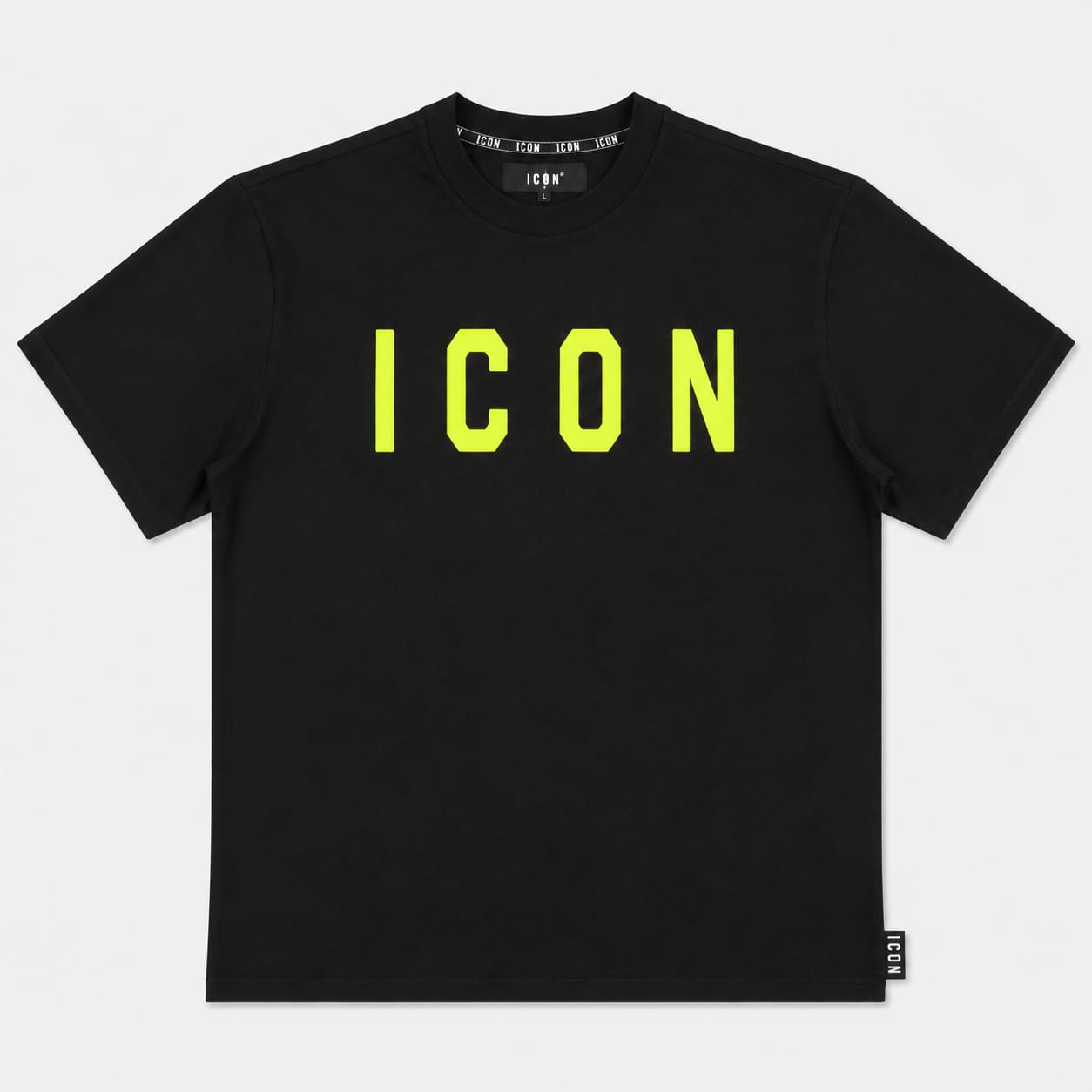 T-SHIRT LOGO FLUO