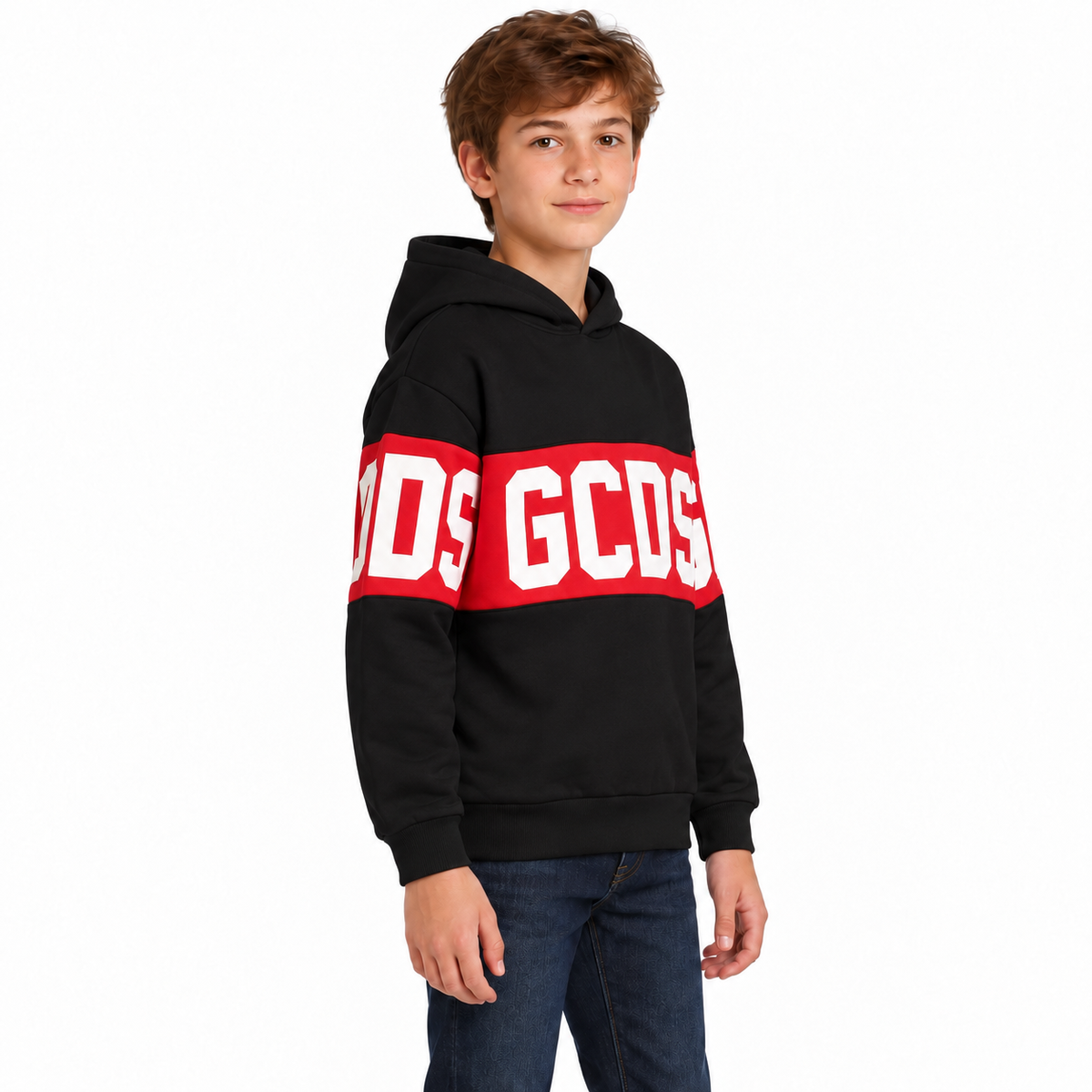 Z0UJQE583F004 NERO-ROSSO JUNIOR laterale