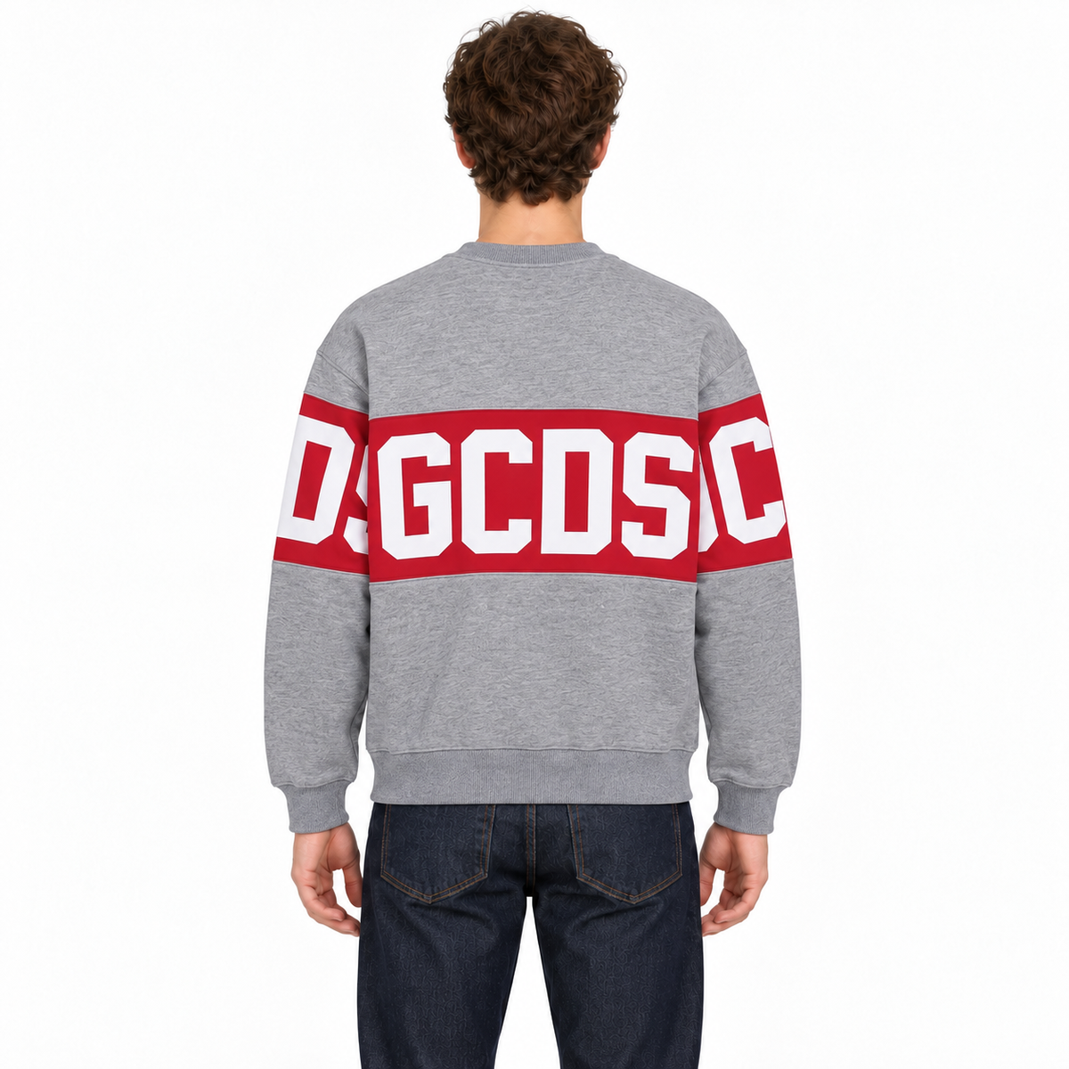 Z0UJQE584F004 GRIGIO-ROSSO RAGAZZO retro
