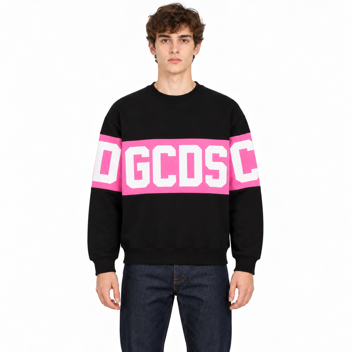Z0UJQE584F004 NERO-ROSA RAGAZZO centrale