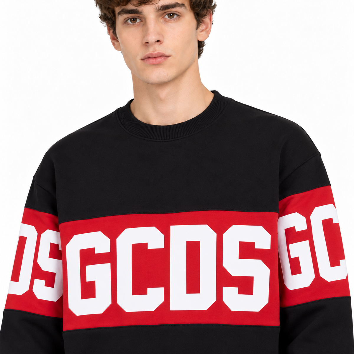 Z0UJQE584F004 NERO-ROSSO RAGAZZO dettaglio