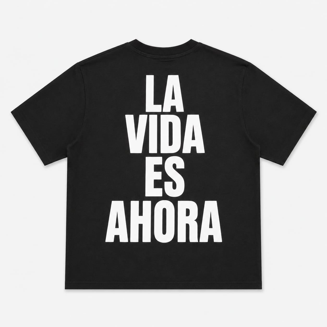 T-SHIRT LA VIDA ES AHORA